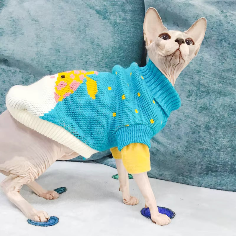HOOPREETY Turtleneck Sweater