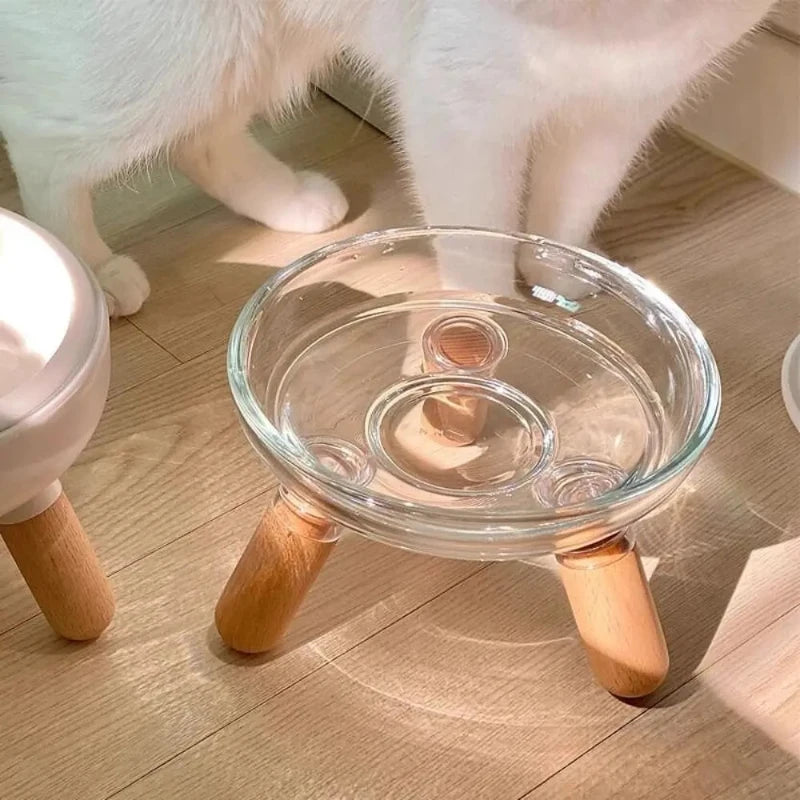 TATAAI Elevated Bowl with Stand