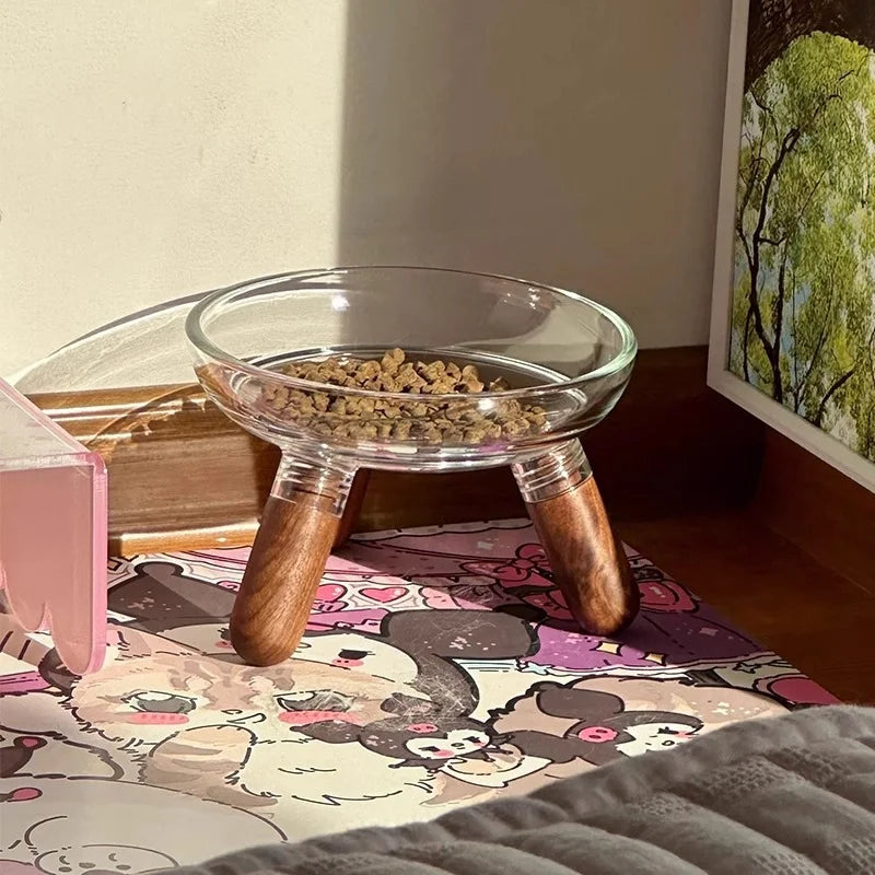 TATAAI Elevated Bowl with Stand