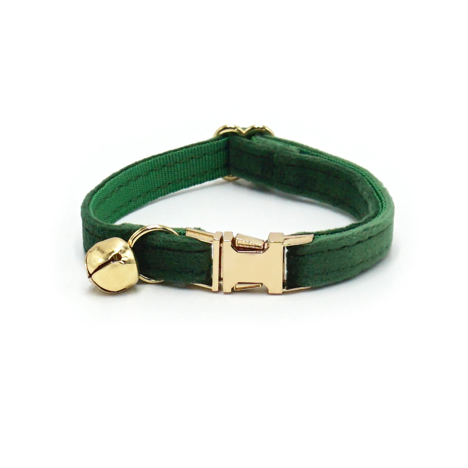 Velvet Customized Collar, Green