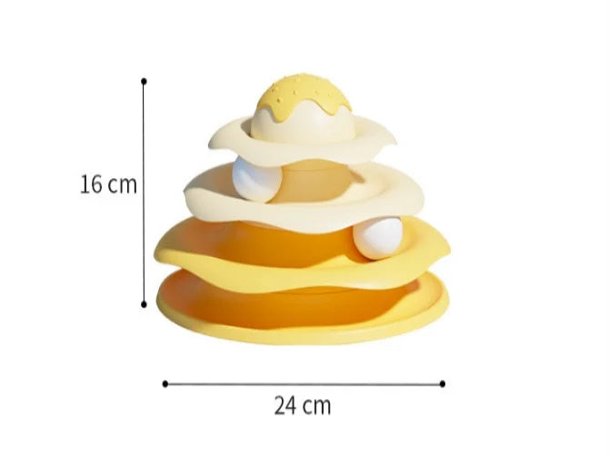 Ice Cream Tower with Balls, Size Chart