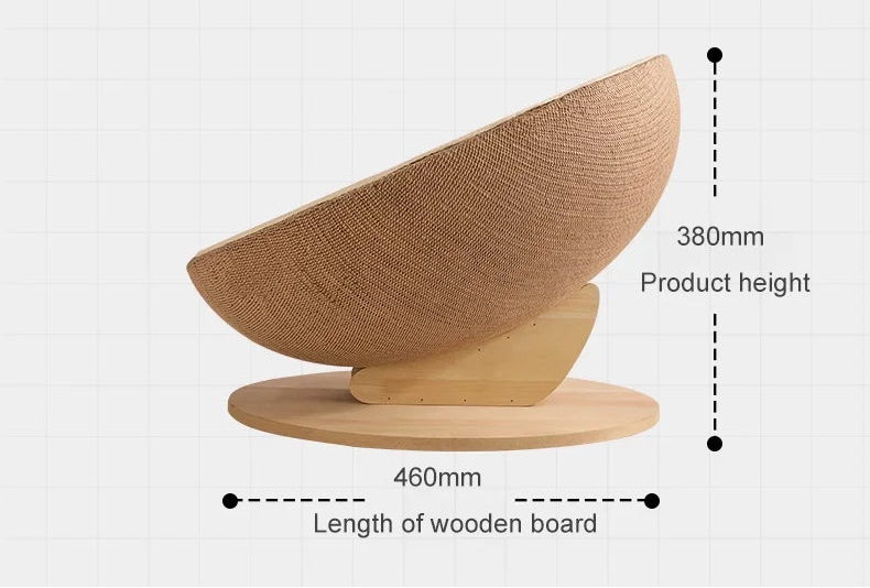 Oval Scratching Nest
