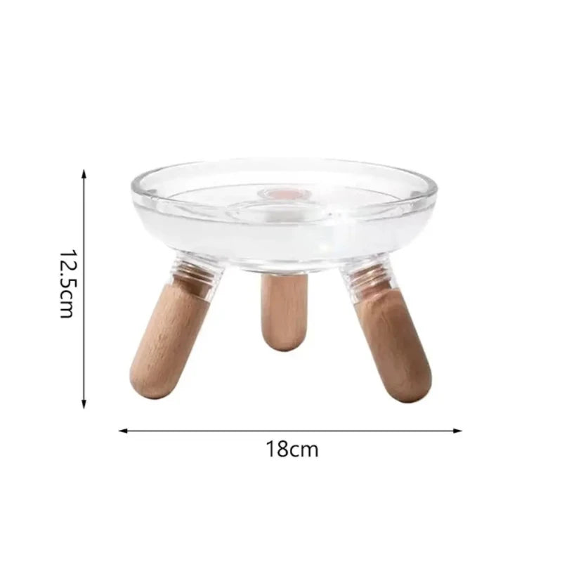 TATAAI Elevated Bowl with Stand, Size Chart
