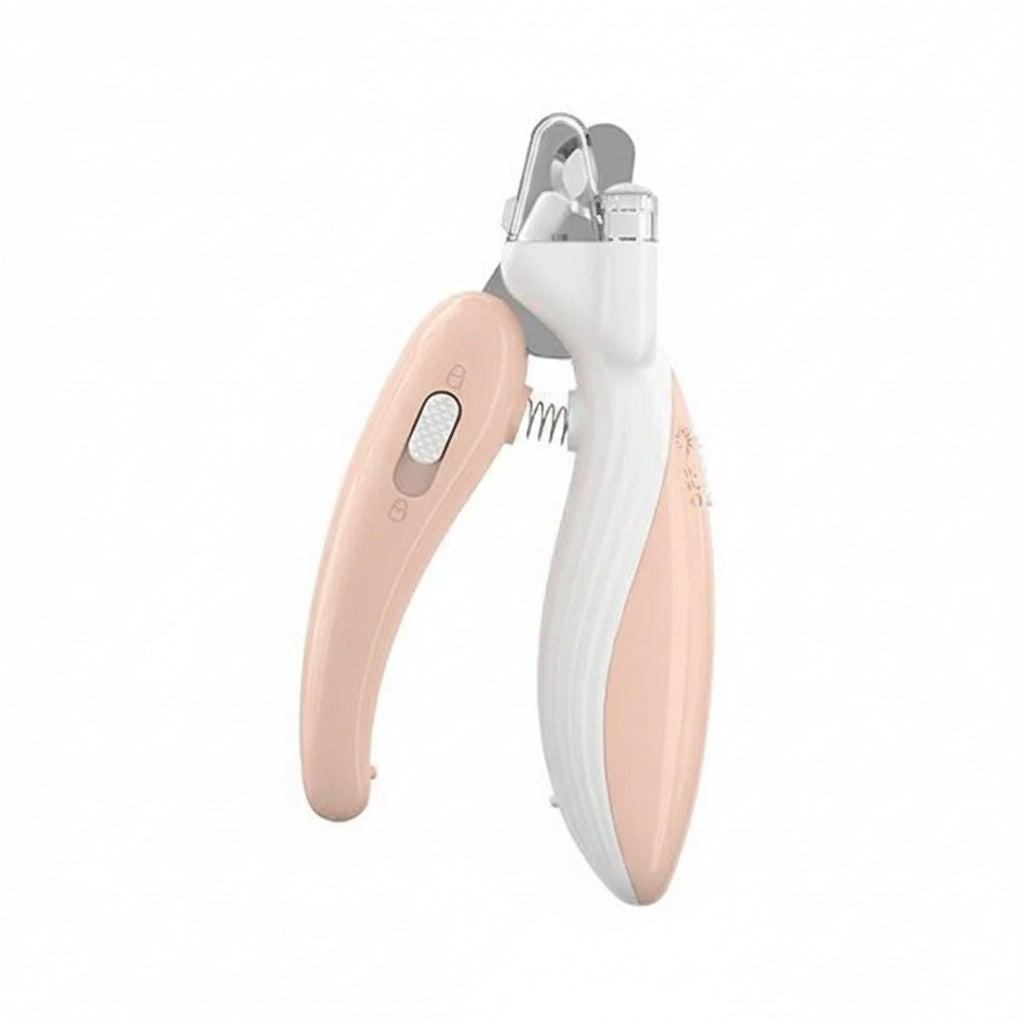 Electric LED Nail Trimmers. Pink